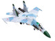 Sukhoi Su 27 Flanker B Aircraft Red 36 941st Fighter Aviation Regiment 1987 Soviet Air Force 1/100 Diecast Model Airplane Legion LEG-14701LA