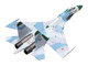 Sukhoi Su 27 Flanker B Aircraft Red 36 941st Fighter Aviation Regiment 1987 Soviet Air Force 1/100 Diecast Model Airplane Legion LEG-14701LA