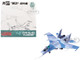 Sukhoi Su 27 Flanker B Aircraft Blue 388 Paris Air Show 1989 Soviet Air Force 1/100 Diecast Model Airplane Legion LEG-14701LC