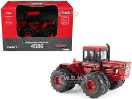International Harvester 4586 Tractor Dual Wheels Red Prestige Collection Series 1/64 Diecast Model ERTL TOMY 44438