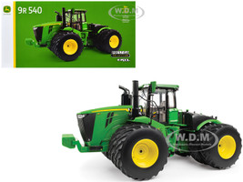 John Deere 9R 540 Tractor Dual Wheels Green Prestige Collection Series 1/16 Diecast Model ERTL TOMY 45980