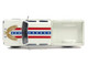 1976 Chevrolet Custom Deluxe K30 Fleetwood Pickup Truck July 4th Exclusive White with Graphics 1/64 Diecast Model Car IXO Models IA64032