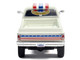 1976 Chevrolet Custom Deluxe K30 Fleetwood Pickup Truck July 4th Exclusive White with Graphics 1/64 Diecast Model Car IXO Models IA64032