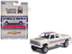 1976 Chevrolet Custom Deluxe K30 Fleetwood Pickup Truck July 4th Exclusive White with Graphics 1/64 Diecast Model Car IXO Models IA64032