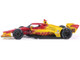 Dallara IndyCar #10 Alex Palou DHL Chip Ganassi Racing Road Course Configuration Champion NTT IndyCar Series 2025 1/18 Diecast Model Car IXO Models IND18035