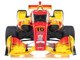 Dallara IndyCar #10 Alex Palou DHL Chip Ganassi Racing Road Course Configuration Champion NTT IndyCar Series 2025 1/18 Diecast Model Car IXO Models IND18035