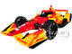Dallara IndyCar #10 Alex Palou DHL Chip Ganassi Racing Road Course Configuration Champion NTT IndyCar Series 2025 1/18 Diecast Model Car IXO Models IND18035