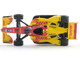 Dallara IndyCar #10 Alex Palou DHL Chip Ganassi Racing Road Course Configuration Champion NTT IndyCar Series 2025 with Trading Card 1/64 Diecast Model Car IXO Models IND64033