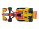 Dallara IndyCar #10 Alex Palou DHL Chip Ganassi Racing Road Course Configuration Champion NTT IndyCar Series 2025 with Trading Card 1/64 Diecast Model Car IXO Models IND64033