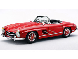 Mercedes Benz 300 SL W198 II Roadster Red Limited Edition to 1500 pieces Worldwide 1/18 Diecast Model Car CMC M-282
