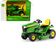 John Deere X384 Lawn Tractor Green Replica Play Series 1/16 Diecast Model ERTL TOMY 45938 John Deere X384 Lawn Tractor Green Replica Play Series 1/16 Diecast Model ERTL TOMY 45938