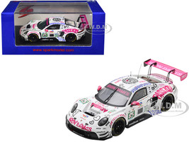 Porsche 911 GT3 R LMGT3 #85 Sarah Bovy Rahel Frey Celia Martin Iron Dames 24 Hours of Le Mans 2025 1/64 Diecast Model Car Spark 64S076