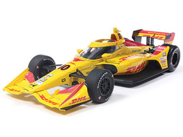 Dallara IndyCar #10 Alex Palou DHL Chip Ganassi Racing Road Course Configuration NTT IndyCar Series 2026 1/18 Diecast Model Car IXO Models IND18046