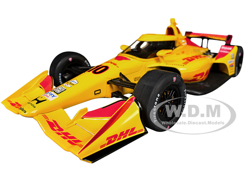 Dallara IndyCar #10 Alex Palou DHL Chip Ganassi Racing Road Course Configuration NTT IndyCar Series 2026 1/18 Diecast Model Car IXO Models IND18046
