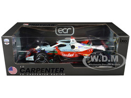 Dallara IndyCar #33 Ed Carpenter Slim Fast Ed Carpenter Racing Road Course Configuration NTT IndyCar Series 2026 1/18 Diecast Model Car IXO Models IND18050