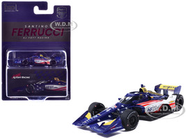Dallara IndyCar #14 Santino Ferrucci HFOT Org AJ Foyt Racing Road Course Configuration NTT IndyCar Series 2026 1/64 Diecast Model Car IXO Models IND64042