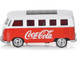 1963 Volkswagen Type 2 Van Coca Cola Red and White 1/50 Diecast Model Motor City Classics 450026