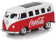 1963 Volkswagen Type 2 Van Coca Cola Red and White 1/50 Diecast Model Motor City Classics 450026