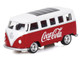 1963 Volkswagen Type 2 Van Coca Cola Red and White 1/50 Diecast Model Motor City Classics 450026 1963 Volkswagen Type 2 Van Coca Cola Red and White 1/50 Diecast Model Motor City Classics 450026
