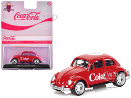 1967 Volkswagen Beetle Coca Cola Red 1/50 Diecast Model Motor City Classics 450027