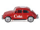 1967 Volkswagen Beetle Coca Cola Red 1/50 Diecast Model Motor City Classics 450027 1967 Volkswagen Beetle Coca Cola Red 1/50 Diecast Model Motor City Classics 450027