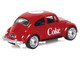 1967 Volkswagen Beetle Coca Cola Red 1/50 Diecast Model Motor City Classics 450027 1967 Volkswagen Beetle Coca Cola Red 1/50 Diecast Model Motor City Classics 450027