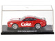 2018 Ford Mustang GT Coca Cola Red with White Stripes 1/64 Diecast Model Motor City Classics 450030 2018 Ford Mustang GT Coca Cola Red with White Stripes 1/64 Diecast Model Motor City Classics 450030