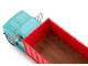 GMC 4000 Grain Truck Turquoise with Red Container 1/64 Diecast Model DCP/First Gear 60-2260