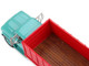 GMC 4000 Grain Truck Turquoise with Red Container 1/64 Diecast Model DCP/First Gear 60-2260 GMC 4000 Grain Truck Turquoise with Red Container 1/64 Diecast Model DCP/First Gear 60-2260