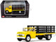 GMC 4000 Stake Truck Bright Yellow 1/64 Diecast Model DCP/First Gear 60-2261 GMC 4000 Stake Truck Bright Yellow 1/64 Diecast Model DCP/First Gear 60-2261