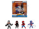 Set of 4 Diecast Figures Spider Man Wave 4 Metalfigs Series Diecast models Jada 34930