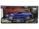 Brian s Nissan Skyline GT R R34 RHD Right Hand Drive Blue Color Brush Finish 25 Years of Fast & Furious Anniversary 2 Fast 2 Furious 2003 Movie Fast & Furious Series 1/24 Diecast Model Car Jada 37704