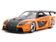 Han s Mazda RX 7 RHD Right Hand Drive Orange Metallic and Black 25 Years of Fast & Furious The Fast and the Furious Tokyo Drift 2006 Movie Fast & Furious Series 1/32 Diecast Model Car Jada 30736-25TH Han s Mazda RX 7 RHD Right Hand Drive Orange Metallic and Black 25 Years of Fast & Furious The Fast and the Furious Tokyo Drift 2006 Movie Fast & Furious Series 1/32 Diecast Model Car Jada 30736-25TH