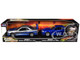 Brian s Nissan Skyline GT R BNR34 Silver with Blue Stripes and Nissan GT R BNR34 Blue Metallic Set of 2 pieces 25 Years of Fast & Furious Series 1/32 Diecast Model Cars Jada 31980-25TH