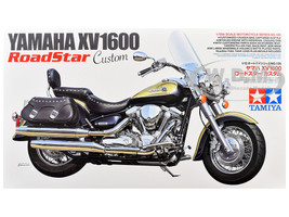 Model Kit Yamaha XV1600 RoadStar Custom Motorcycle 1/12 Scale Model Tamiya TAM-14135