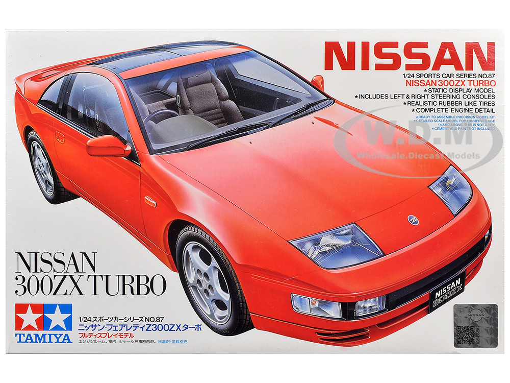 Model Kit Nissan Fairlady 300ZX Turbo 1/24 Scale Model by Tamiya