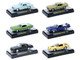 Auto Meets Set of 6 Cars IN DISPLAY CASES Release 95 Limited Edition 1/64 Diecast Model Cars M2 Machines 32600-95