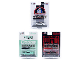 Auto Wheels 3 piece Car Set Release 14 Limited Edition to 2368 pieces Worldwide 1/64 Diecast Model Cars M2 Machines 34001-14