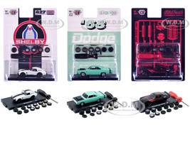 Auto Wheels 3 piece Car Set Release 14 Limited Edition to 2368 pieces Worldwide 1/64 Diecast Model Cars M2 Machines 34001-14