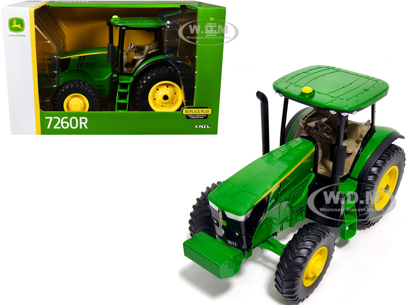 John Deere 7260R Tractor Replica Play Series 1/16 Diecast Model ERTL TOMY 85026