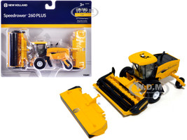 New Holland Speedrower 260 Plus Self Propelled Windrower Yellow 1/64 Diecast Model ERTL TOMY 61020
