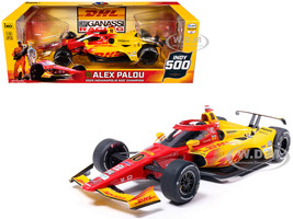 Dallara IndyCar #10 Alex Palou DHL Chip Ganassi Racing Winner Indianapolis 500 2025 1/18 Diecast Model Car IXO Models IND18031