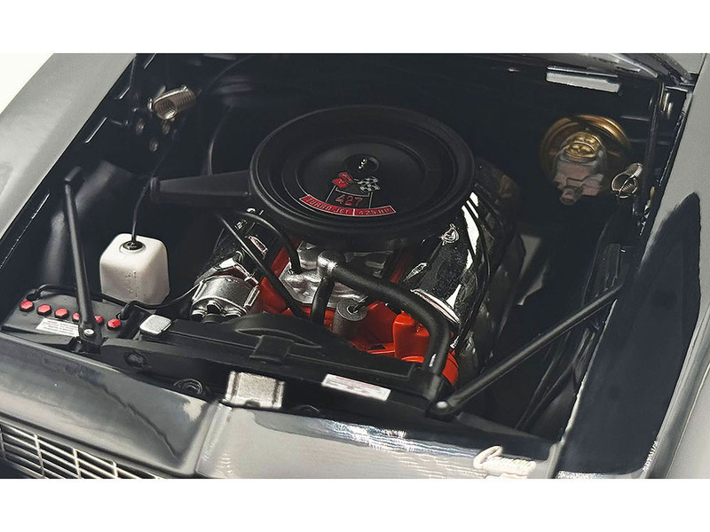 427 Engine & Transmission Replica from 1969 Chevrolet COPO Camaro 1/18 Model ACME A1805736E