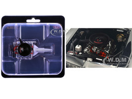 427 Engine & Transmission Replica from 1969 Chevrolet COPO Camaro 1/18 Model ACME A1805736E