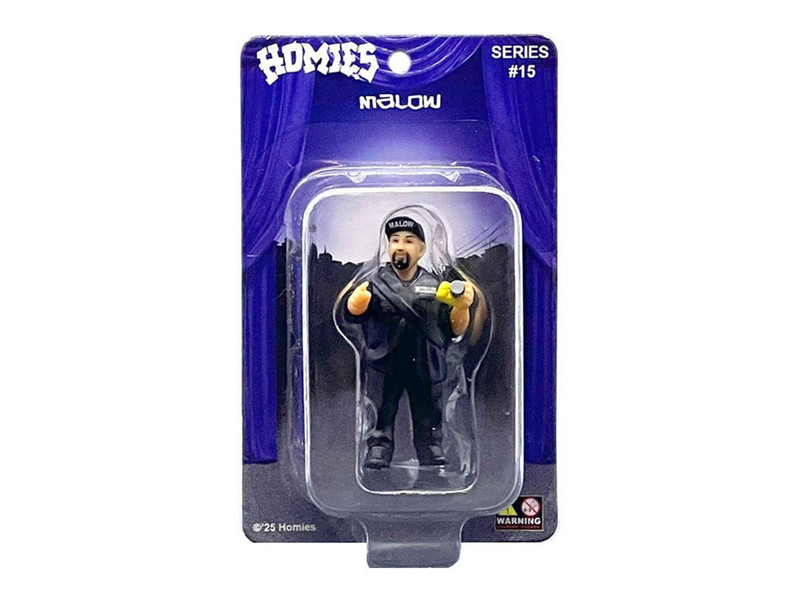 Malow 1 75 Figure Special Release #4 Series 15 Model Homies HOM15-4MALOW