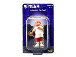 Homie Claus 1.75" Figure "Special Release" #10 Series 15 Model by Homies