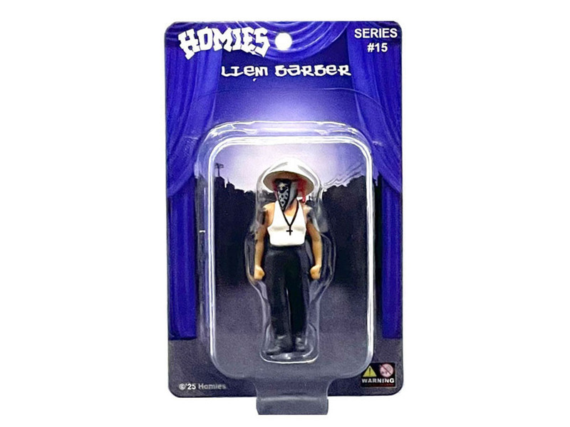Liem Barber 1 75 Figure "pecial Release"#11 Series 15 Model Homies HOM15-11LBARBER