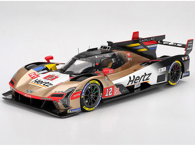 Cadillac V Series R #12 Alex Lynn Norman Nato Will Stevens Cadillac Hertz Team Jota FIA WEC 24 Hours of Le Mans 2025 1/18 Model Car Top Speed TS0679