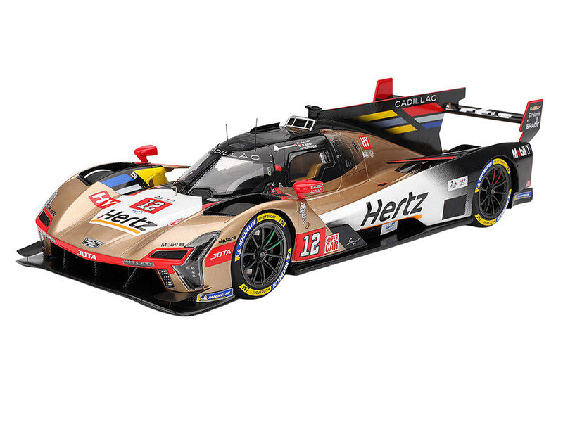 Cadillac V Series R #12 Alex Lynn Norman Nato Will Stevens Cadillac Hertz Team Jota FIA WEC 24 Hours of Le Mans 2025 1/18 Model Car Top Speed TS0679