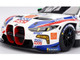 BMW M4 GT3 EVO #96 Robby Foley Patrick Gallagher Jens Klingmann Jake Walker Turner Motorsport IMSA Hours of Daytona 2025 1/18 Model Car Top Speed TS0692